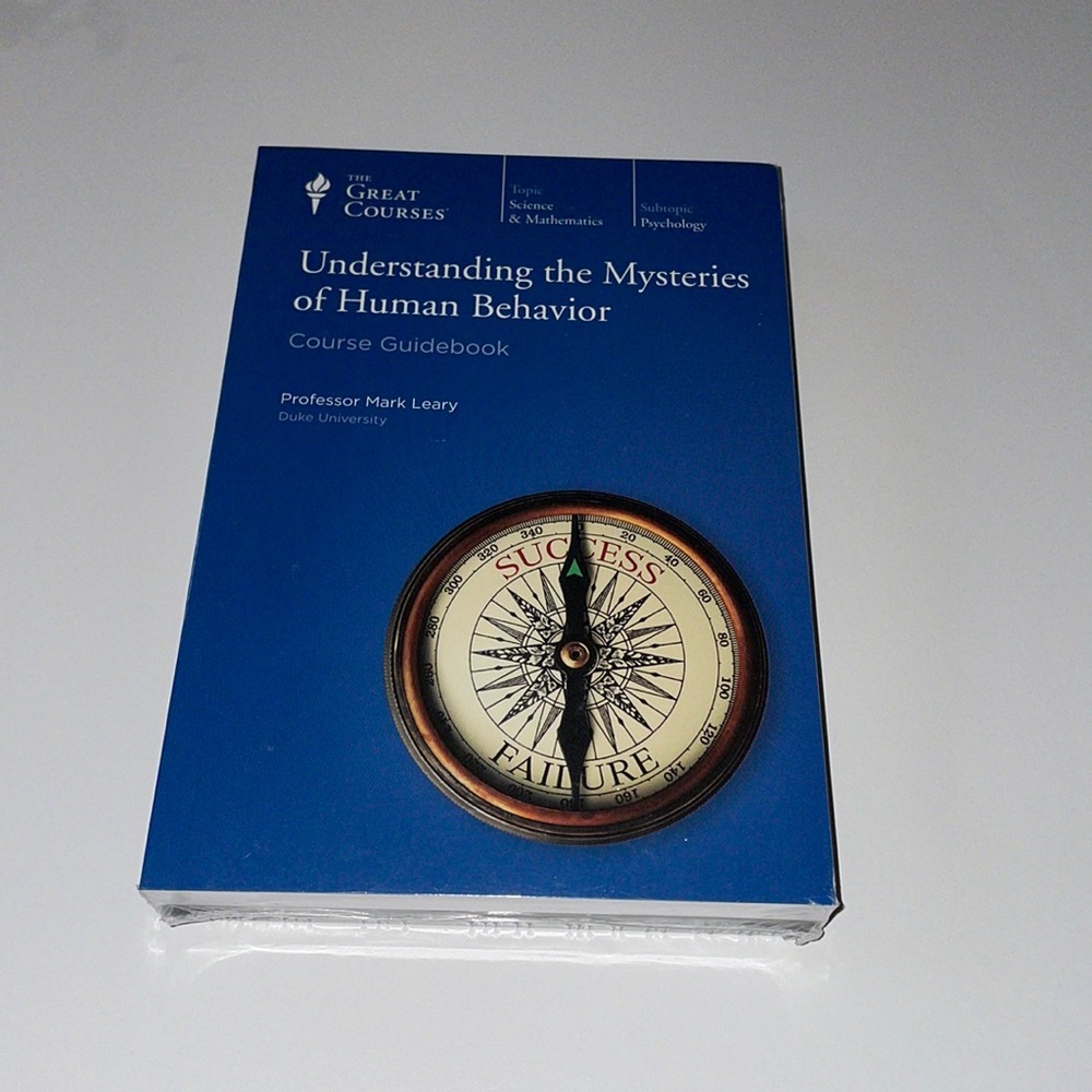 The Great Courses , Understanding the Mysteries of Human Behavior